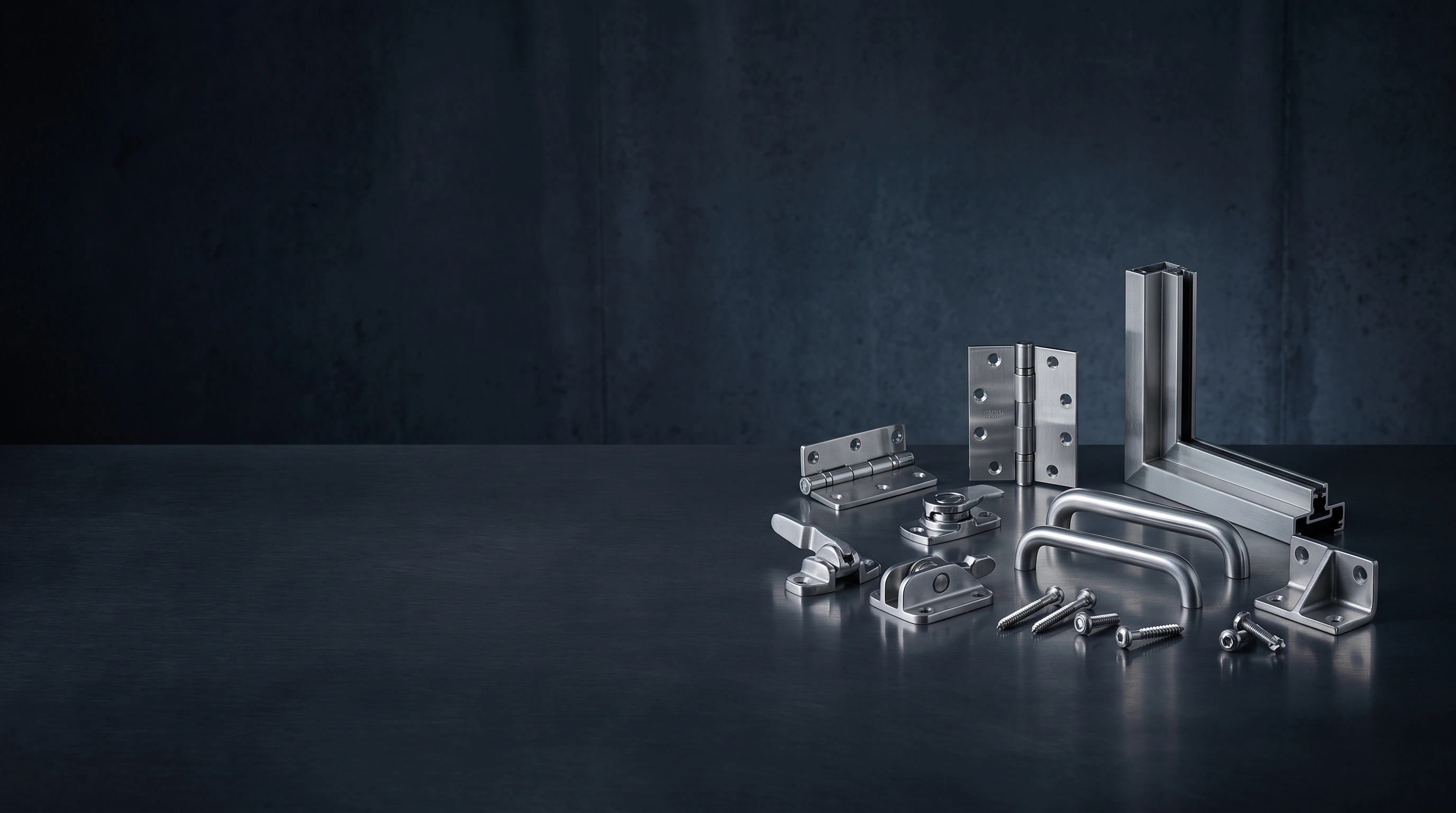 Marine Hardware Footer Background