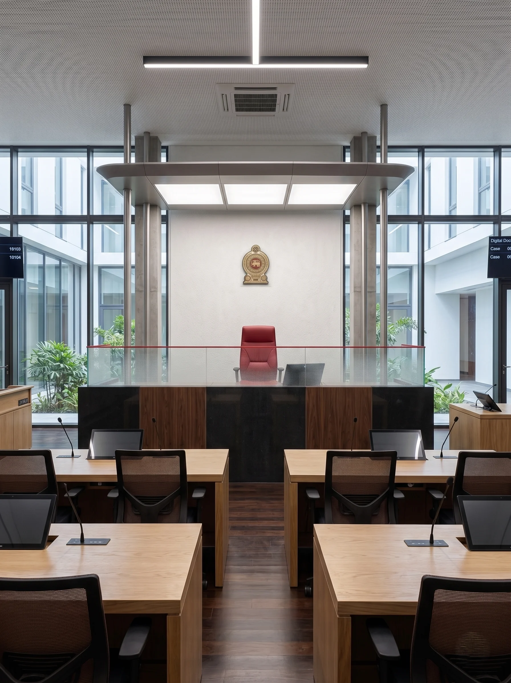 court room