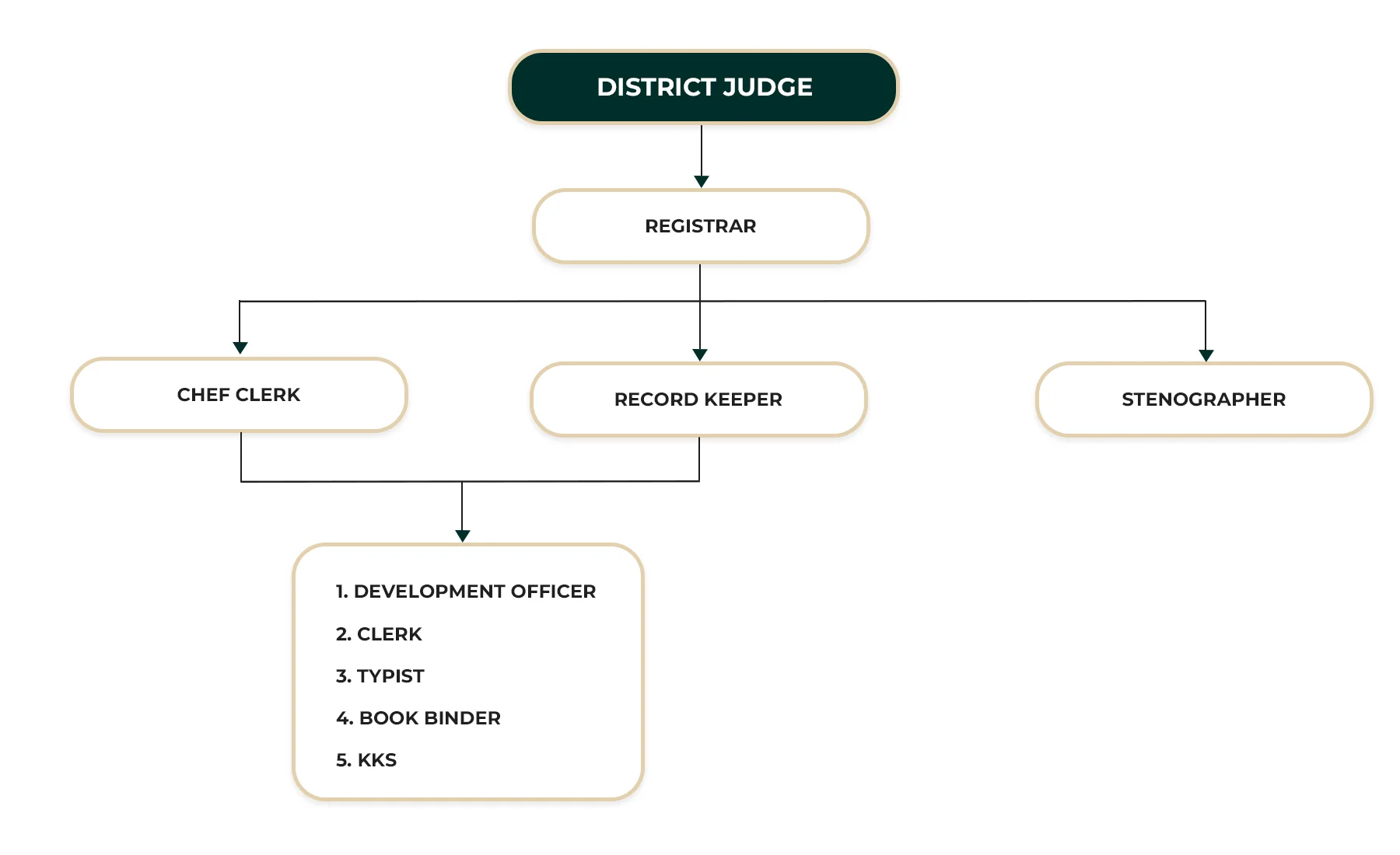 District Court Point Pedro ORGANIZATIONAL STRUCTURE