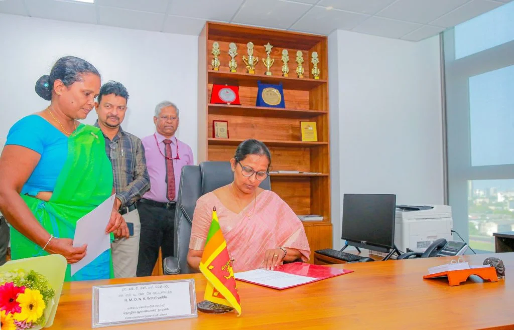 New Commissioner General of Labour Assumes Duties Today