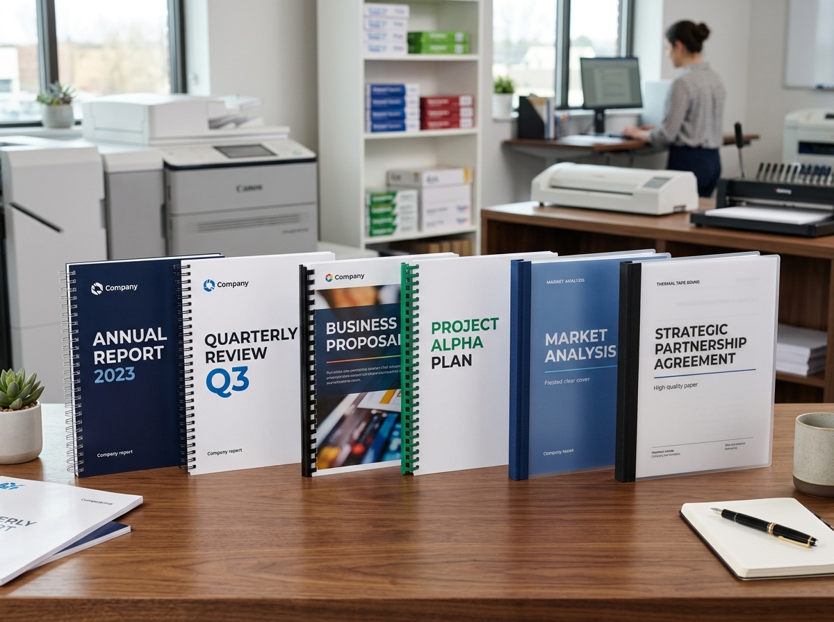 Report and Document Binding