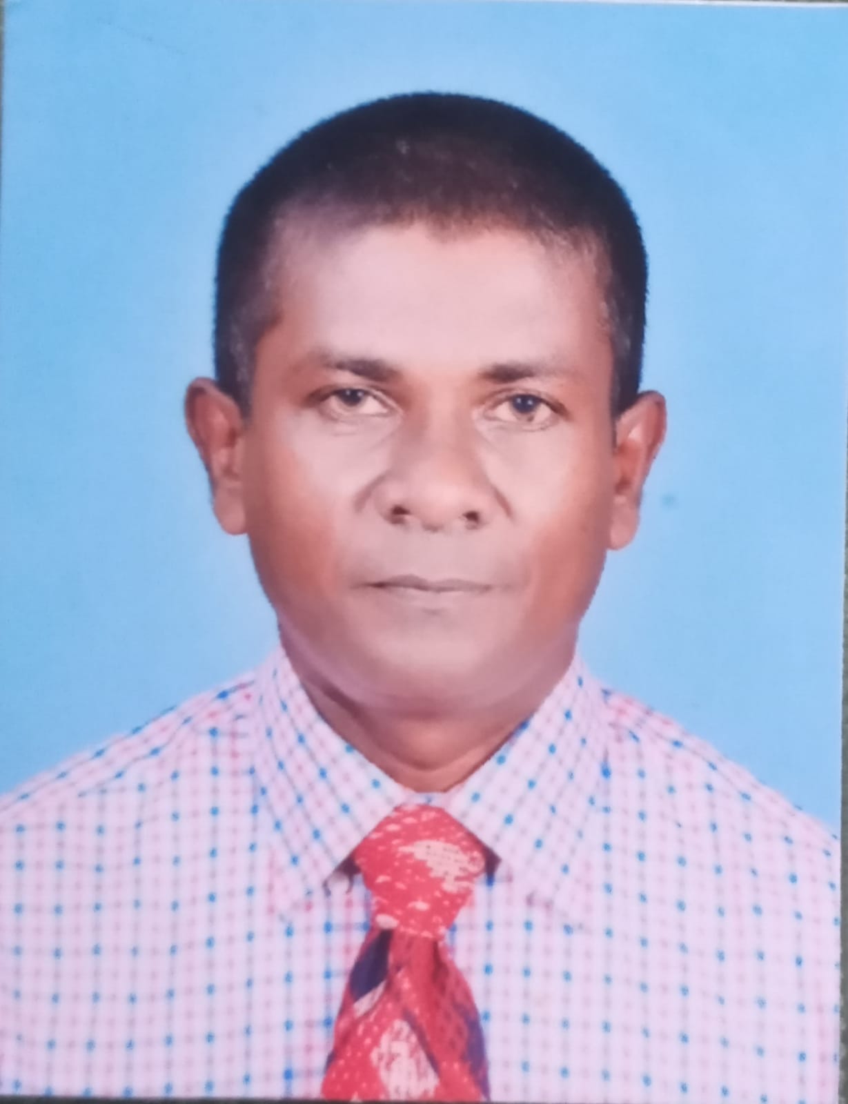 ඩබ්. සුදත් ද සිල්වා මයා- වැඩ ක්ෂේත්‍ර කම්කරු