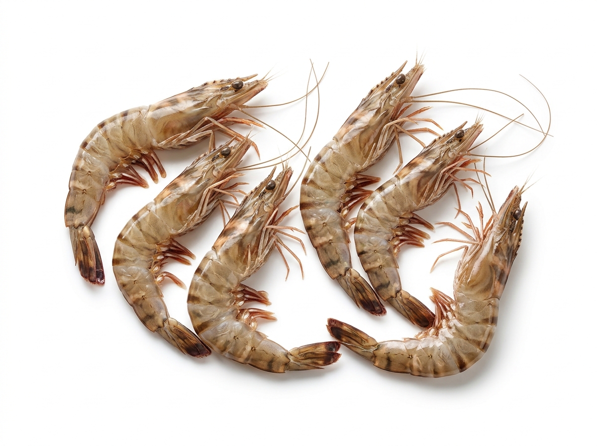 Jumbo Lagoon Tiger Prawns (Head-on, 8-12 count/kg) - 35kg